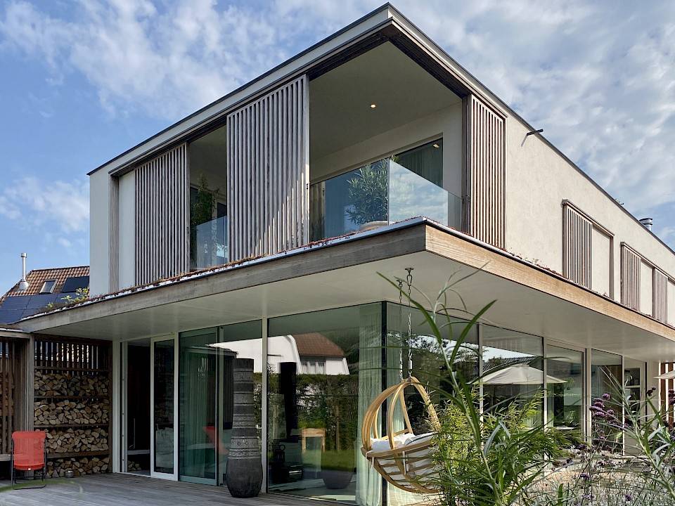 Eigentijdse Mi Casa-woning in hout en glas